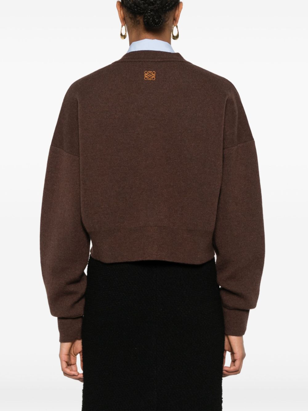 Loewe LOEWE- Cashmere V-necked Cardigan