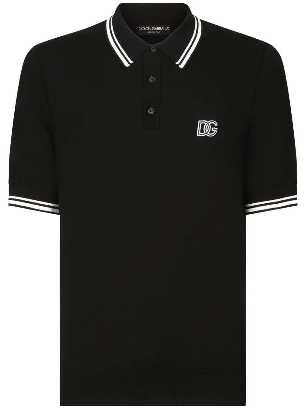 Dolce & Gabbana DOLCE & GABBANA- Cotton Polo Shirt