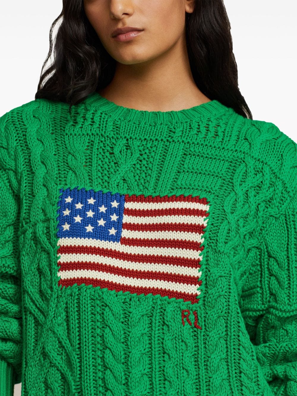 Polo Ralph Lauren POLO RALPH LAUREN- Cotton Sweater With Print