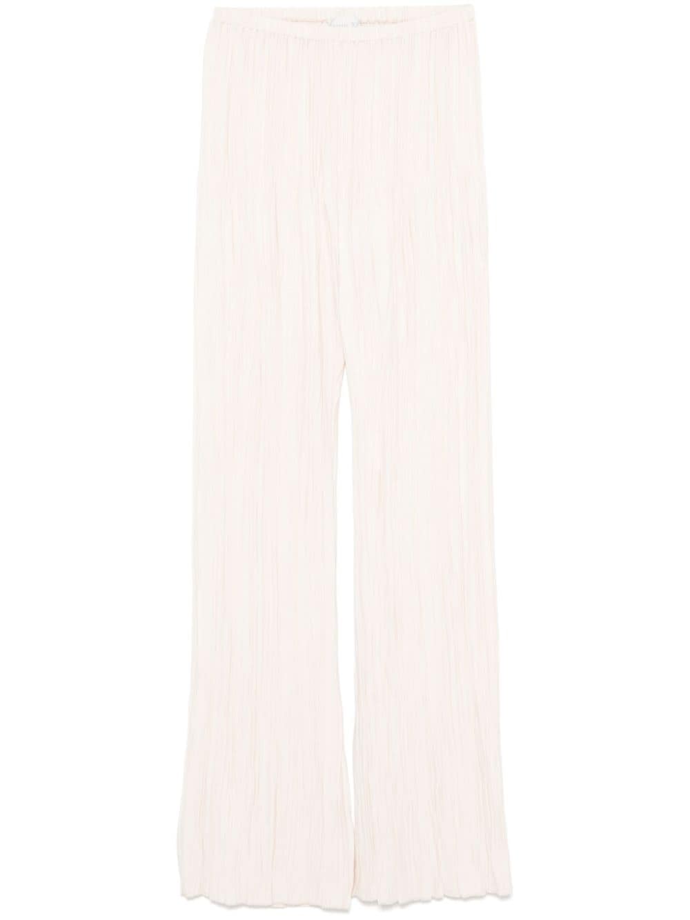 Forte Forte FORTE FORTE- Pleated Crepe Trousers