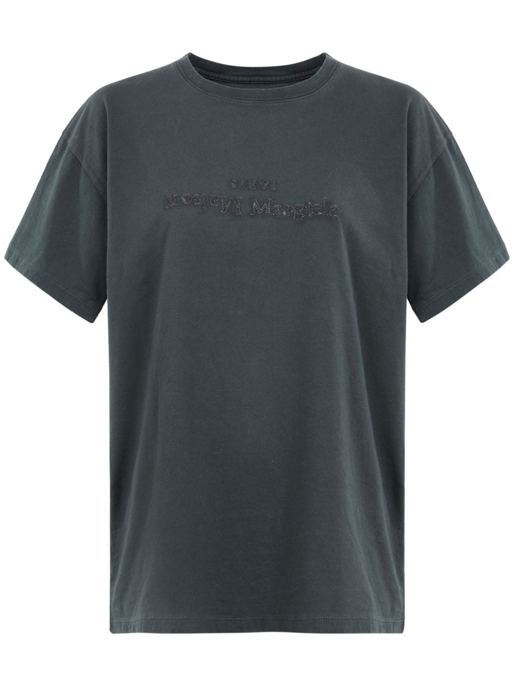 Maison Margiela MAISON MARGIELA- Logo Cotton T-shirt