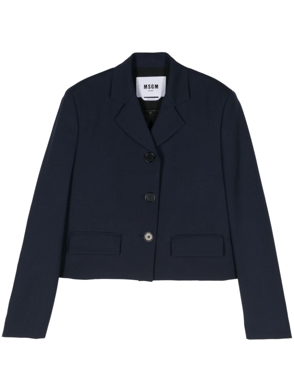 Msgm MSGM- Short Jacket With Button Closure