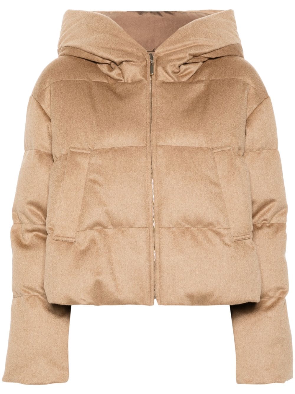 Max Mara MAX MARA- Leather Down Jacket