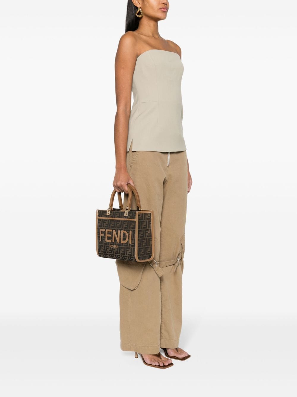 FENDI FENDI- Sunshine Small Tote Bag