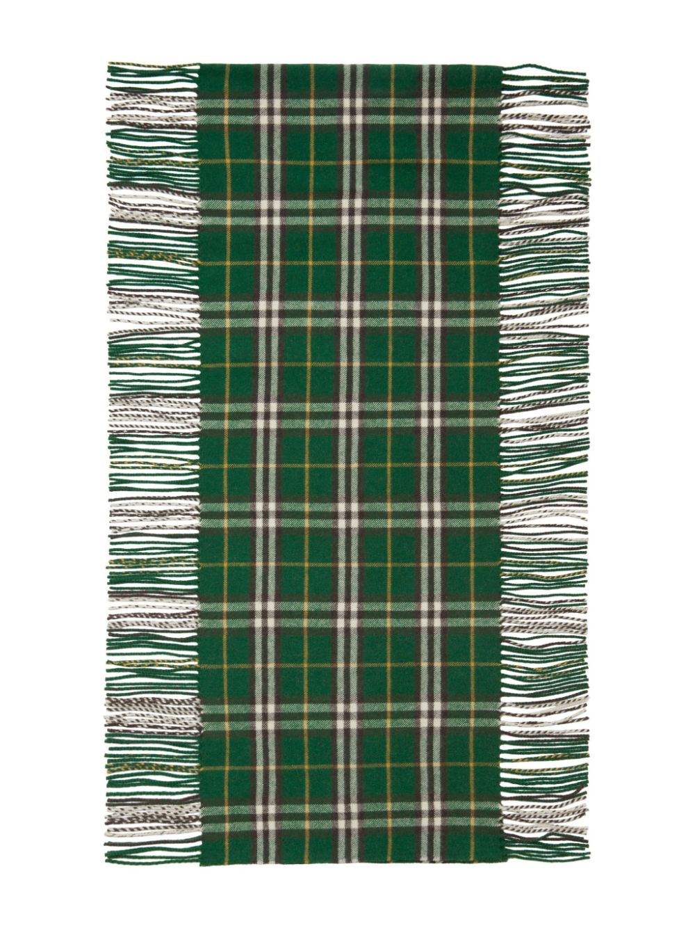 Burberry BURBERRY- Check Motif Cashmere Scarf