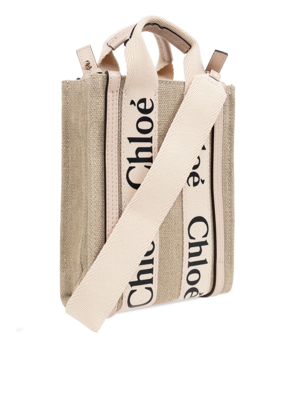 Chloé CHLOÉ- Woody Linen Mini Bag