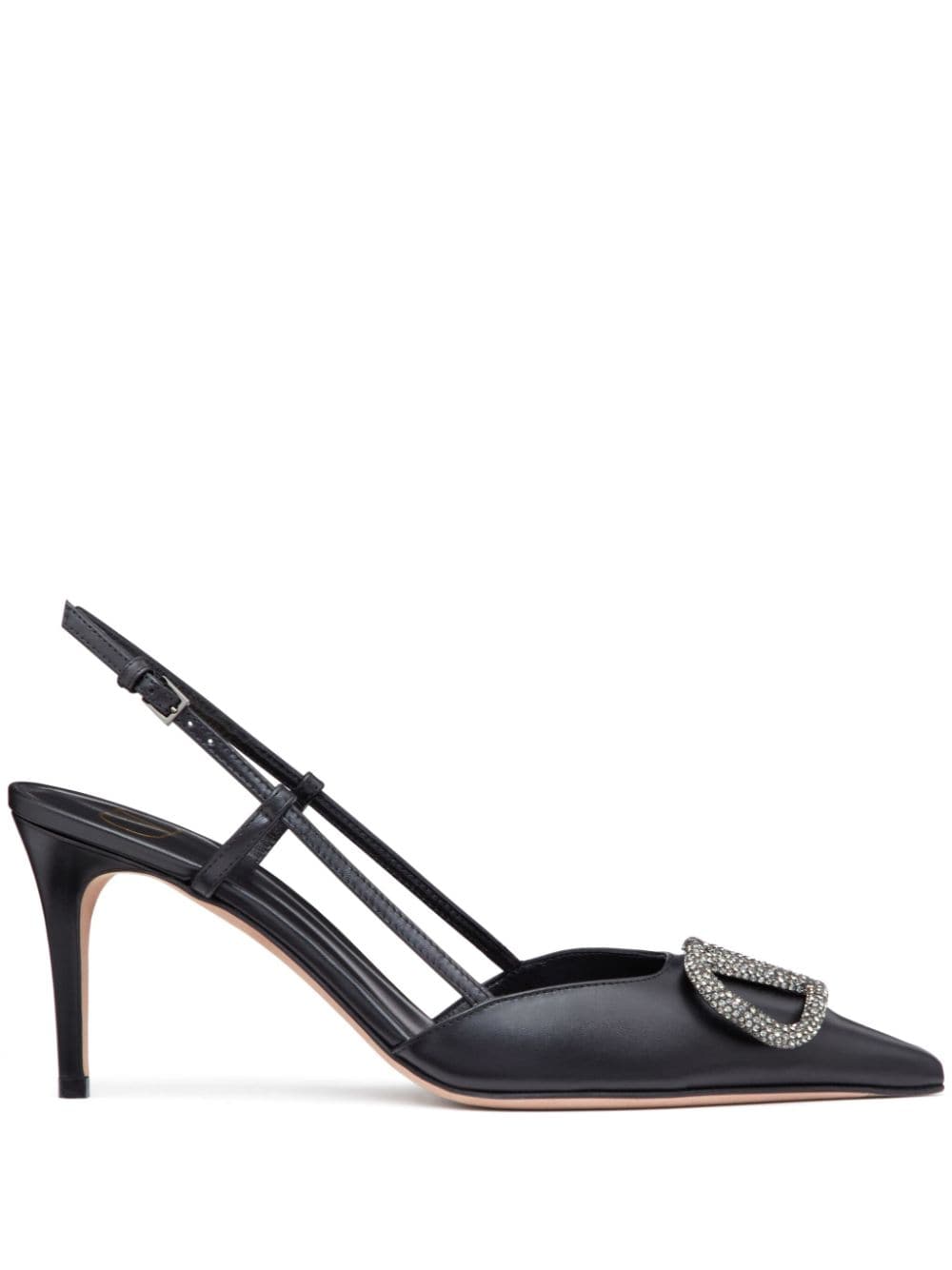 VALENTINO GARAVANI VALENTINO GARAVANI- Leather Vlogo Signature Slingback Pumps