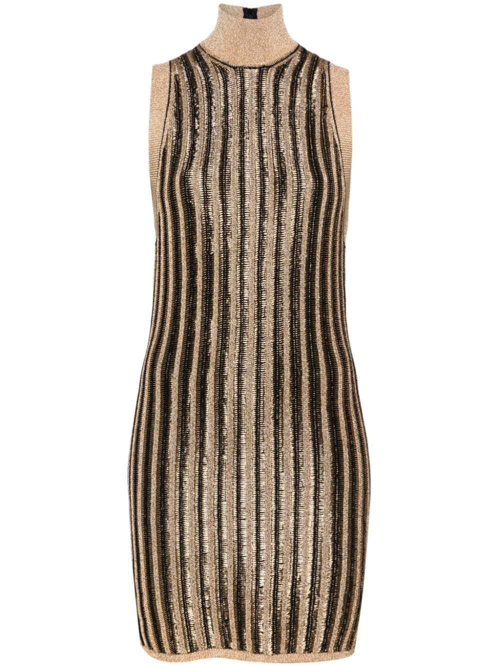 Tom Ford TOM FORD- High-neck Mini Dress