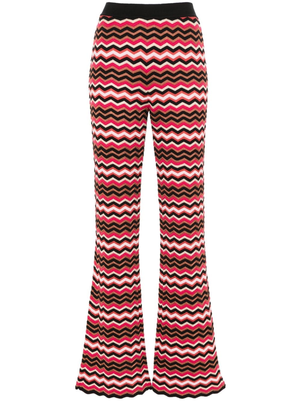 Missoni MISSONI- Zigzag Pattern Flared Trousers