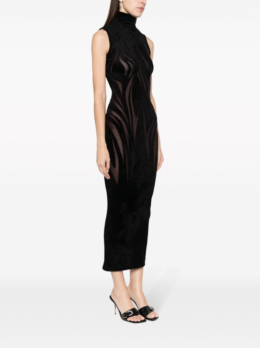 Mugler MUGLER- Sleeveless Long Dress