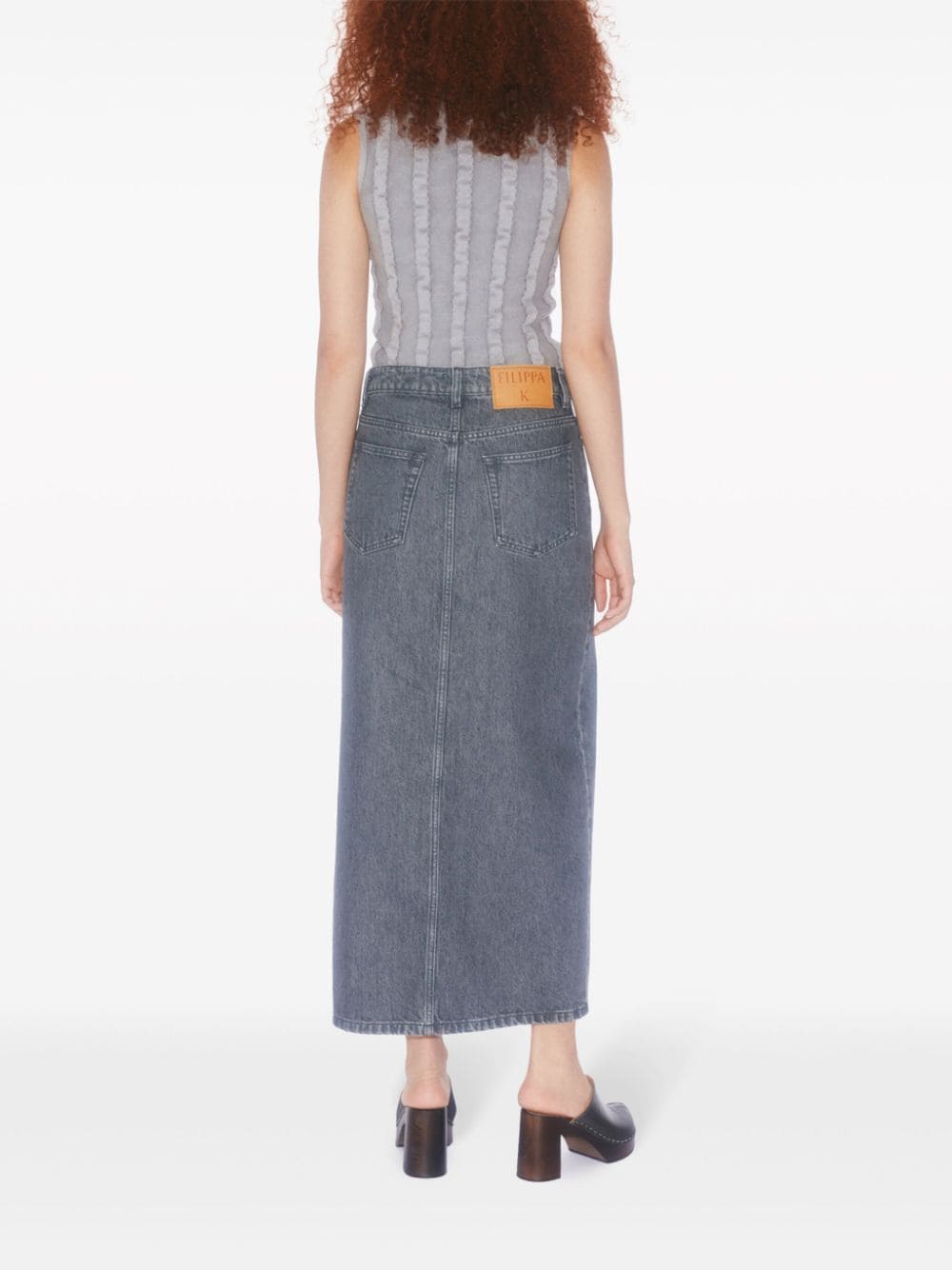 Filippa K FILIPPA K- Slit Denim Long Skirt