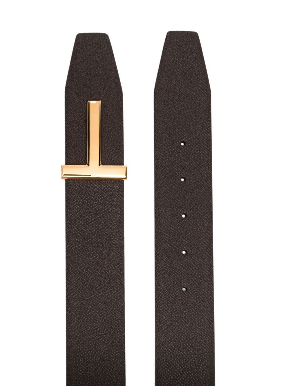 Tom Ford TOM FORD- Reversible Leather Belt