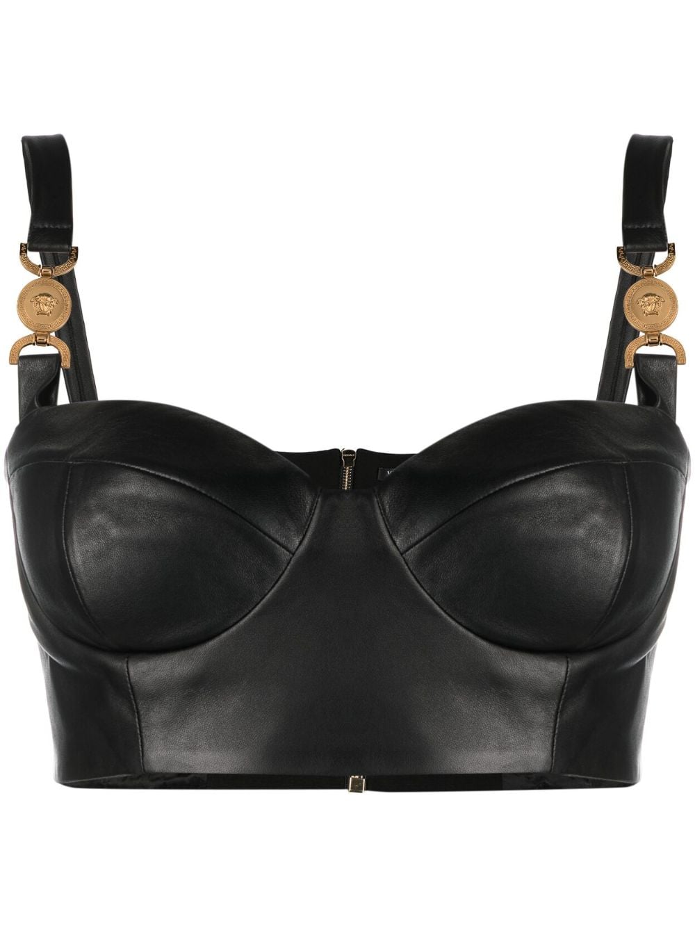 Versace VERSACE- Leather Bra