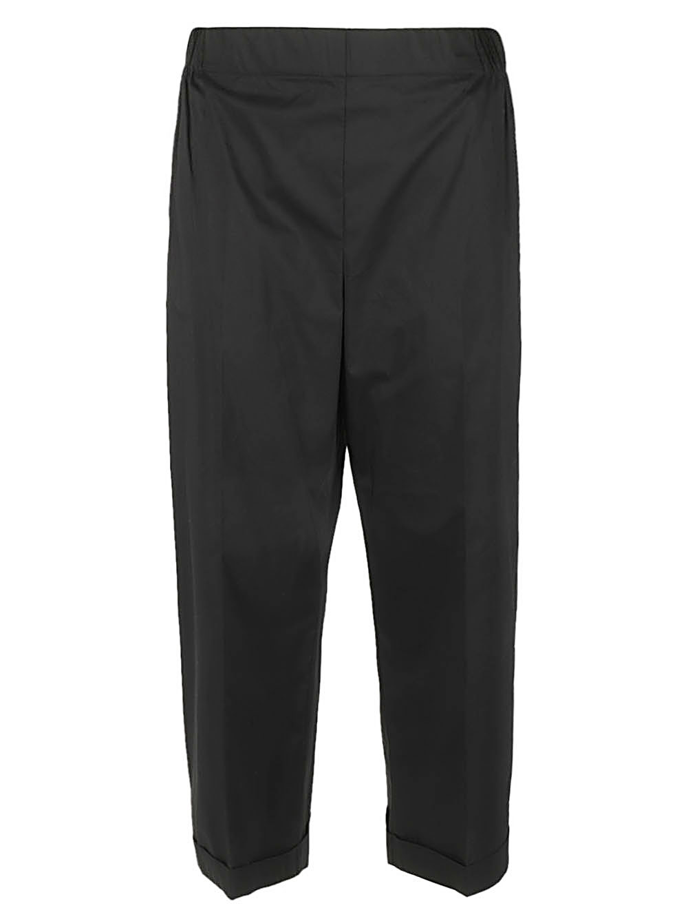 Liviana Conti LIVIANA CONTI- Cotton Blend Cropped Trousers