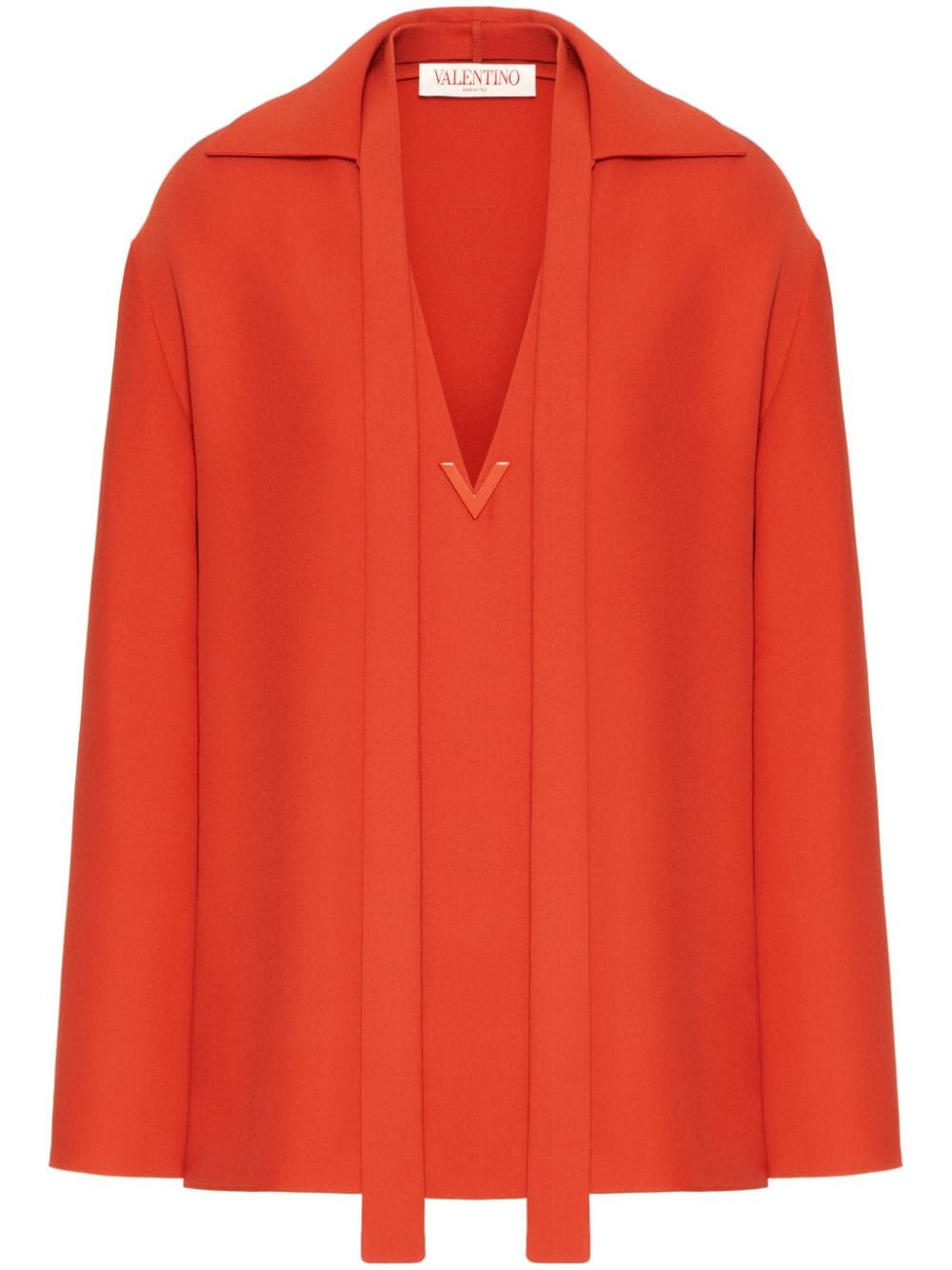 Valentino VALENTINO- Vlogo Silk Blouse