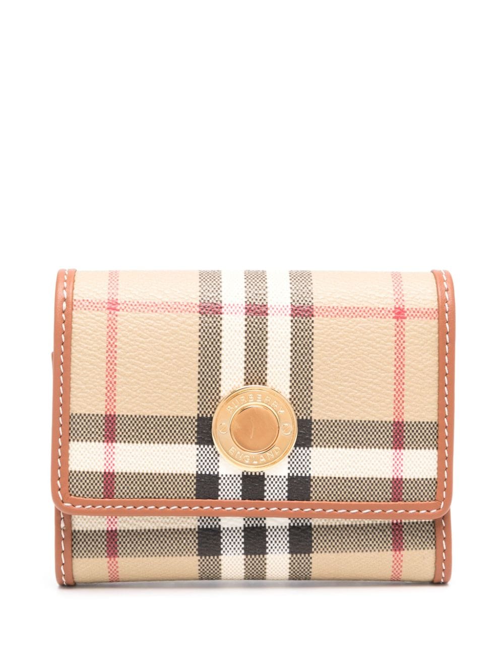 Burberry BURBERRY- Check Small Wallet