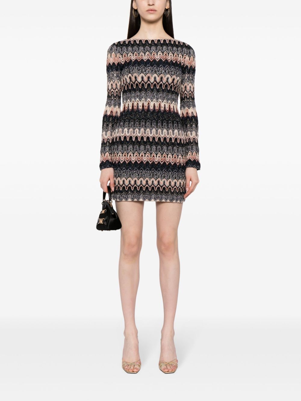 Missoni MISSONI- Zigzag Pattern Short Dress