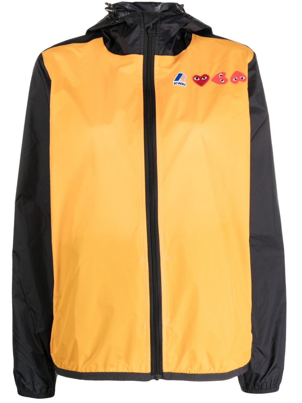 COMME des GARÇONS COMME DES GARCONS- Logo Hooded Windbreaker Jacket