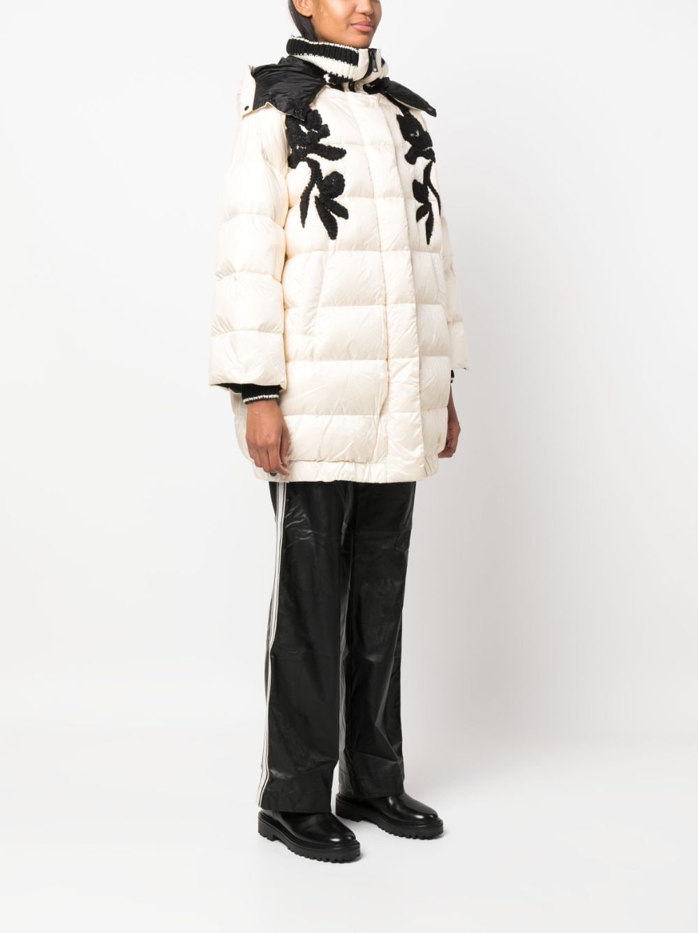 Ermanno ERMANNO- Embroidered Down Jacket