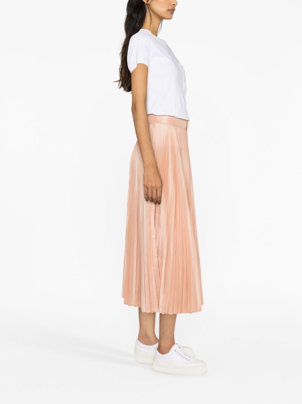 Max Mara MAX MARA- Pleated Midi Skirt