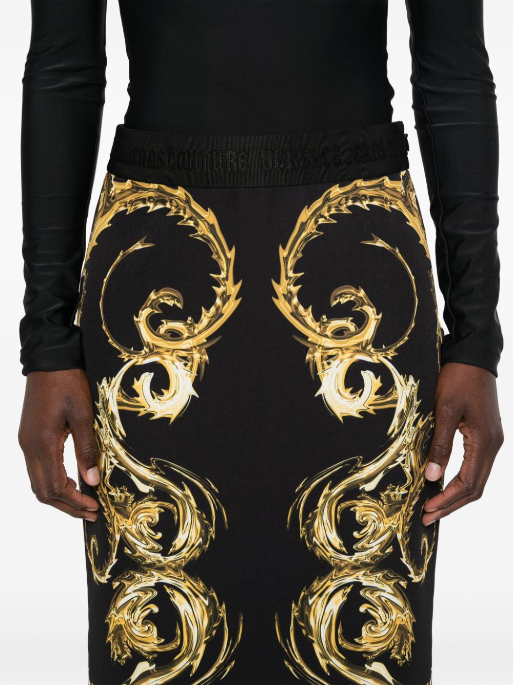 Versace Jeans Couture VERSACE JEANS COUTURE- Twill Skirt