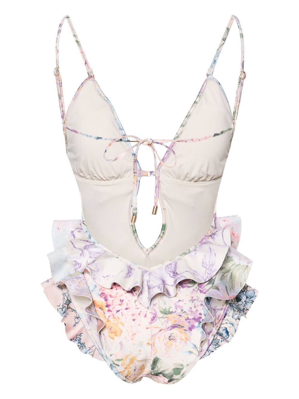 Zimmermann ZIMMERMANN- Floral Print One-piece Swimsuit