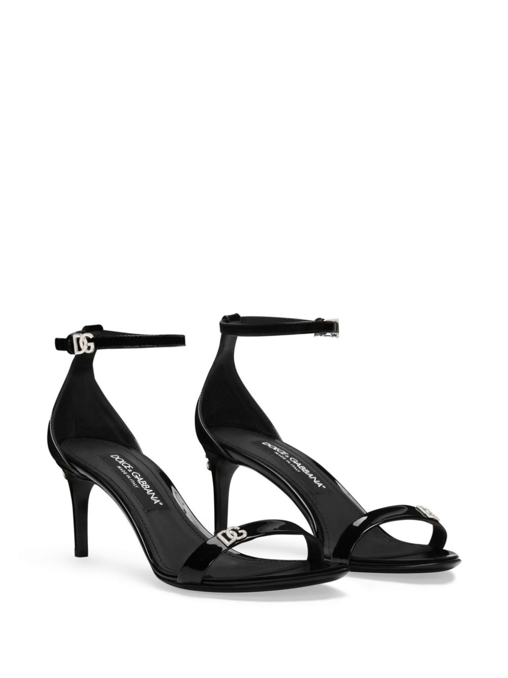 Dolce & Gabbana DOLCE & GABBANA- Patent Leather Sandals