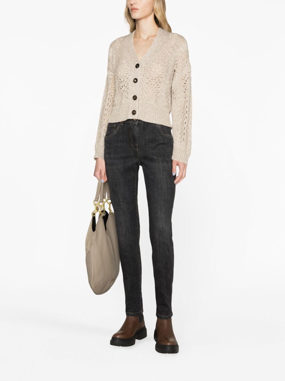 Brunello Cucinelli BRUNELLO CUCINELLI- Skinny Denim Jeans