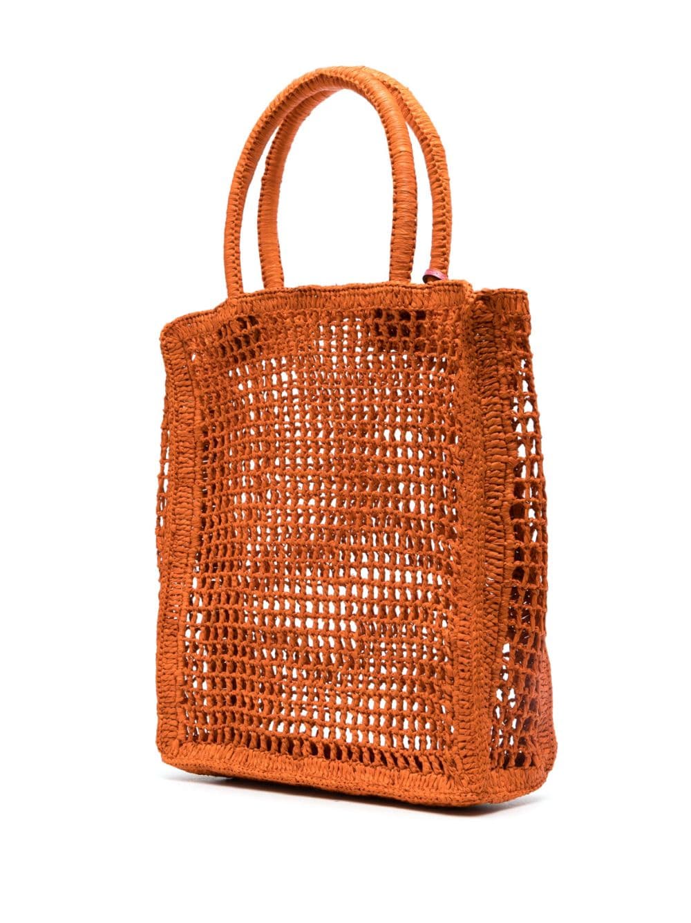 Manebi MANEBI- Net Raffia Handbag