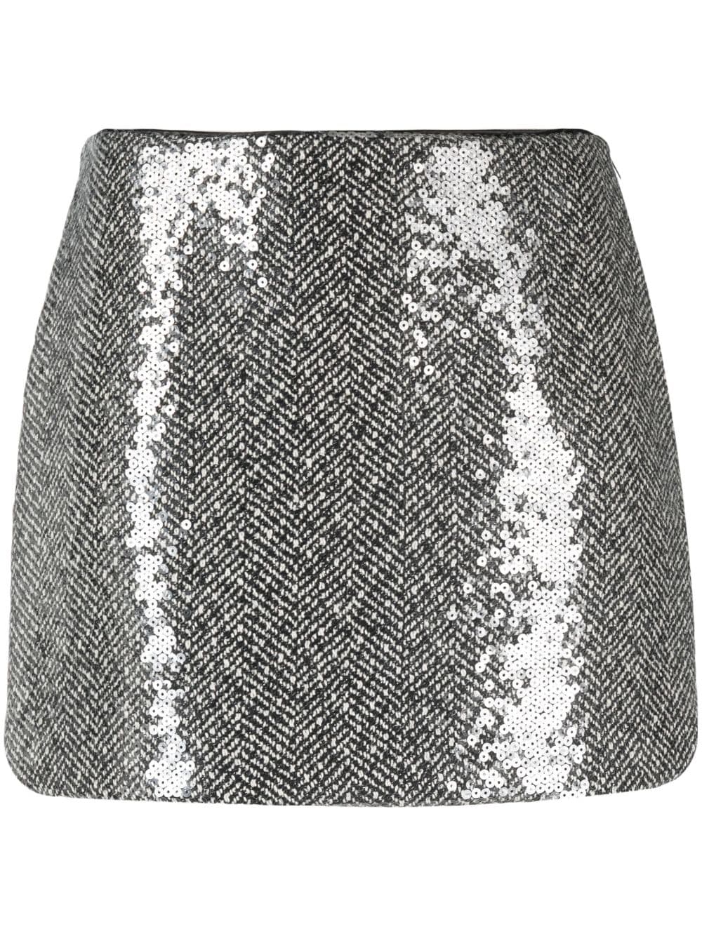 Ermanno ERMANNO- Sequin Mini Skirt