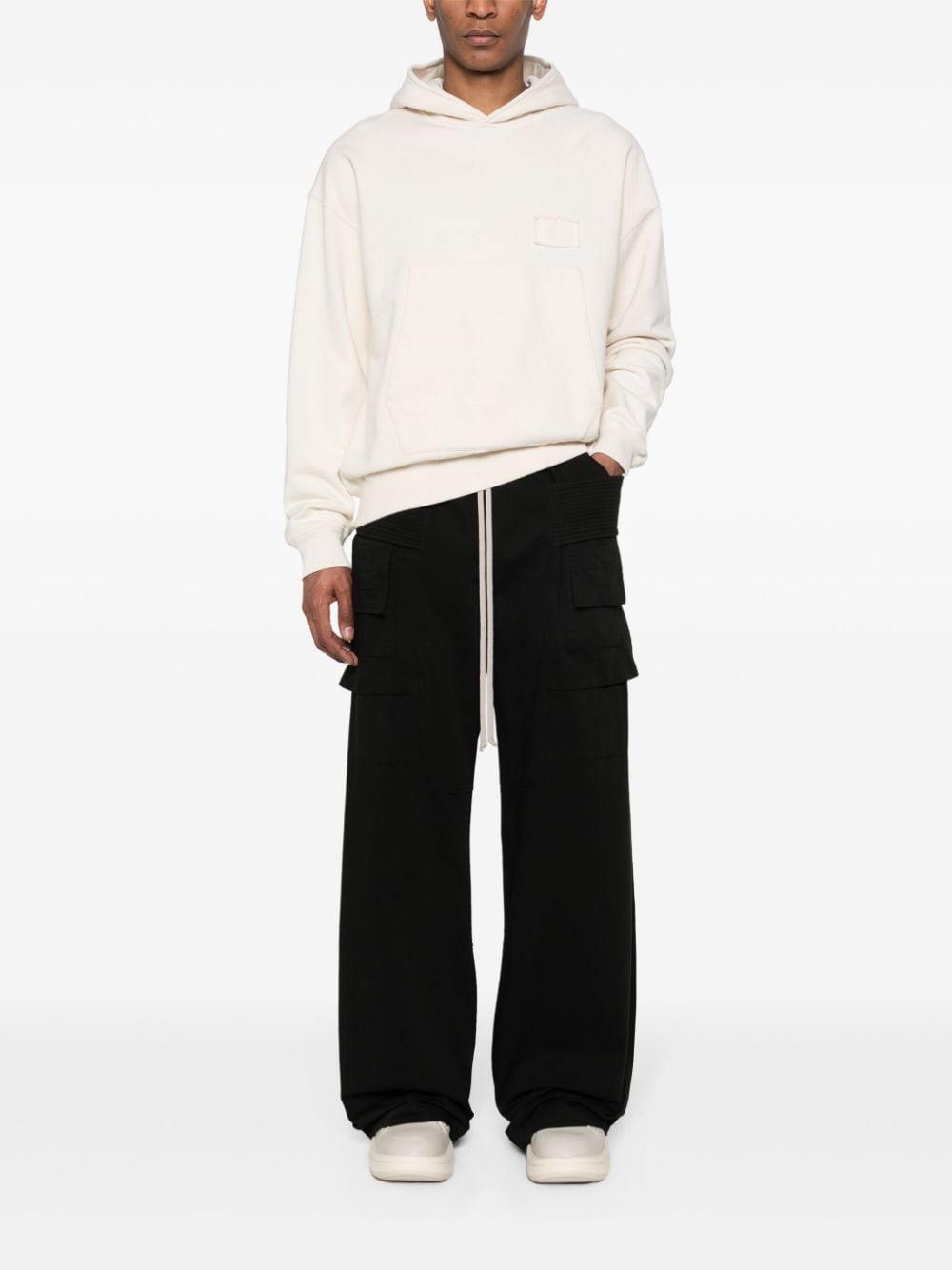 Rick Owens Drkshdw RICK OWENS DRKSHDW- Pants With Logo