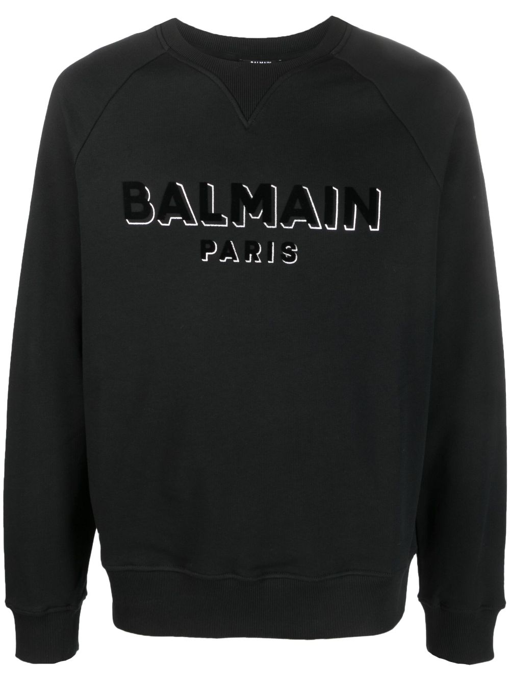 Balmain BALMAIN- Cotton Sweatshirt With Logo
