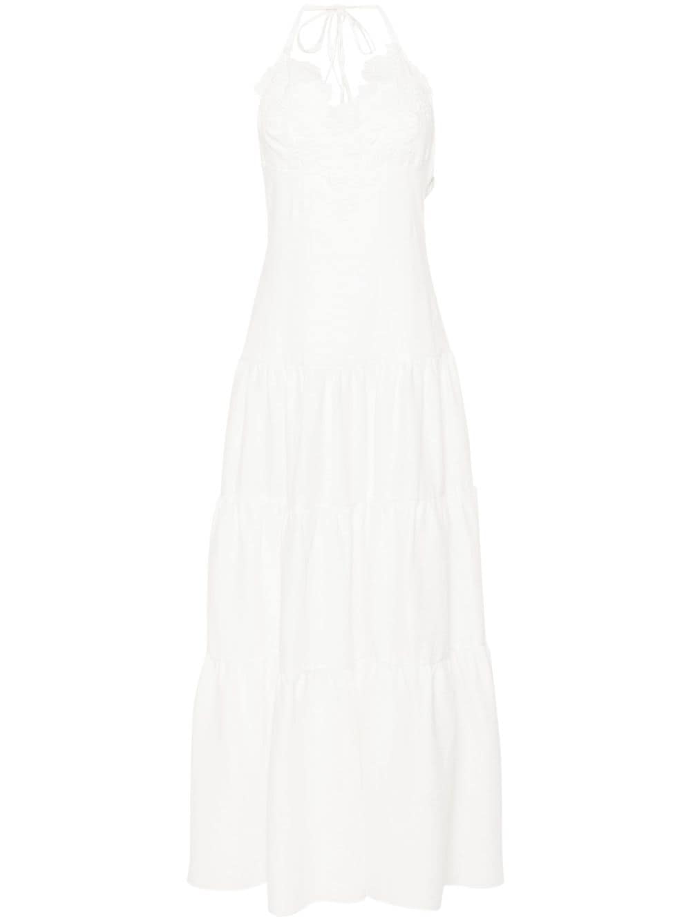 Ermanno Scervino ERMANNO SCERVINO- Lace Linen Long Dress