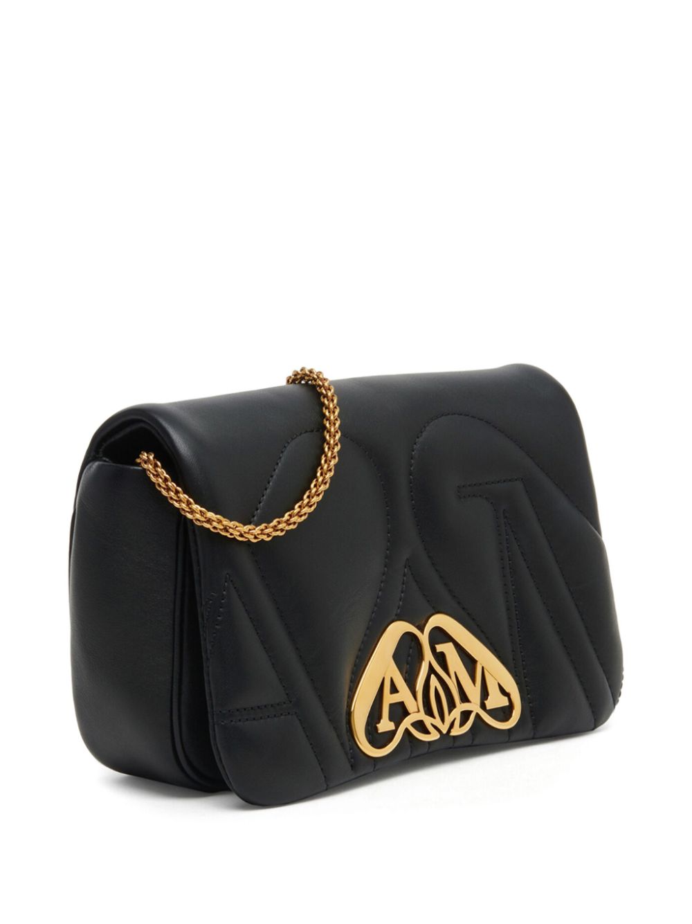 Alexander McQueen ALEXANDER MCQUEEN- Seal Leather Shoulder Bag