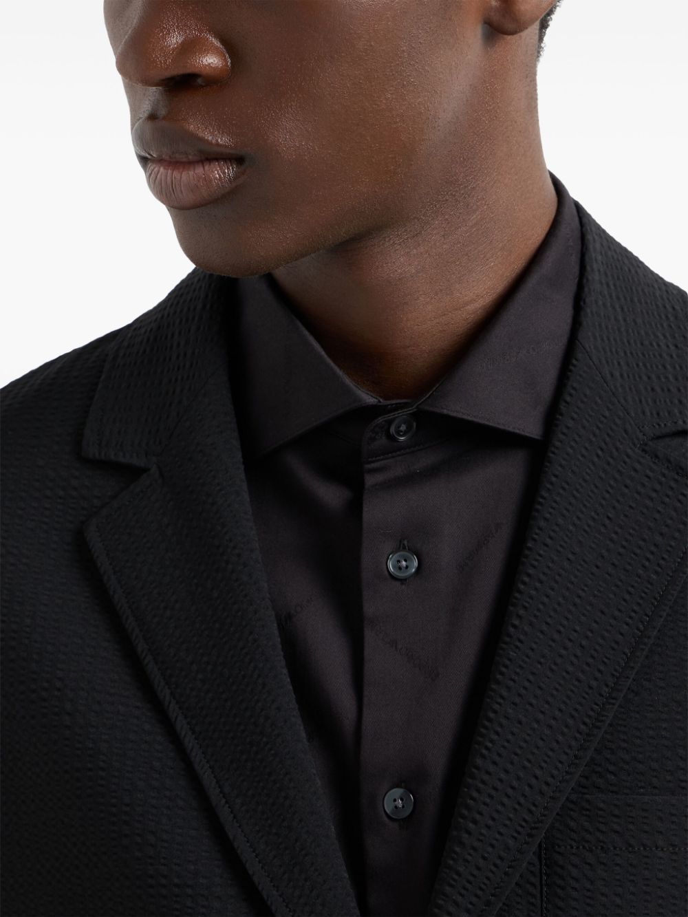 Emporio Armani EMPORIO ARMANI- Nylon Single-breasted Jacket