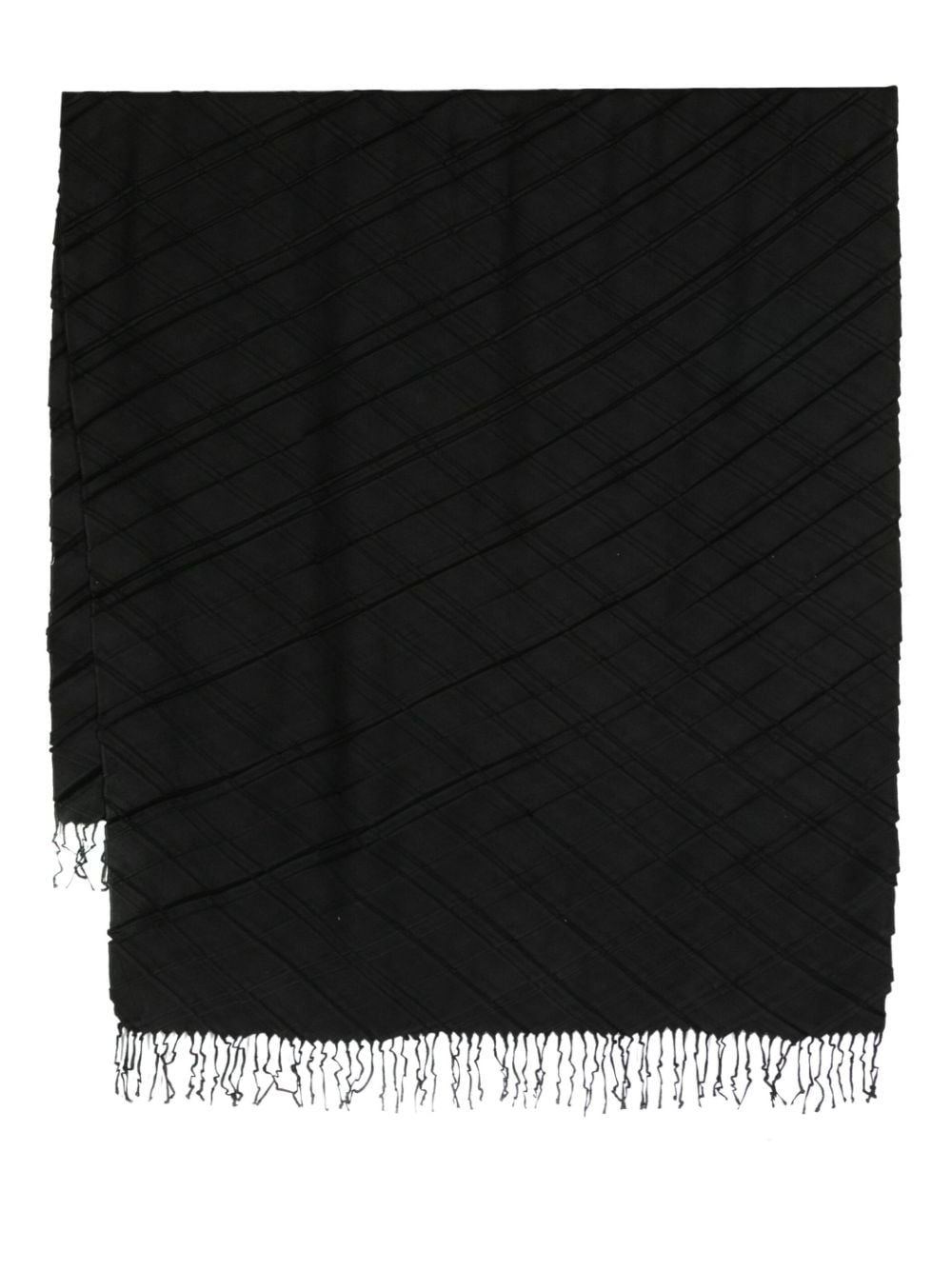 Emporio Armani EMPORIO ARMANI- Fringed Scarf