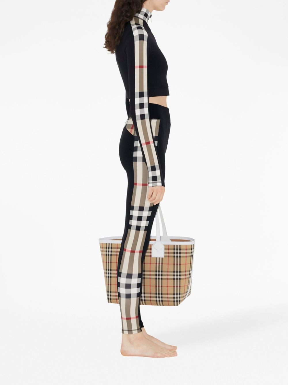 Burberry BURBERRY- Check Band Crop Top