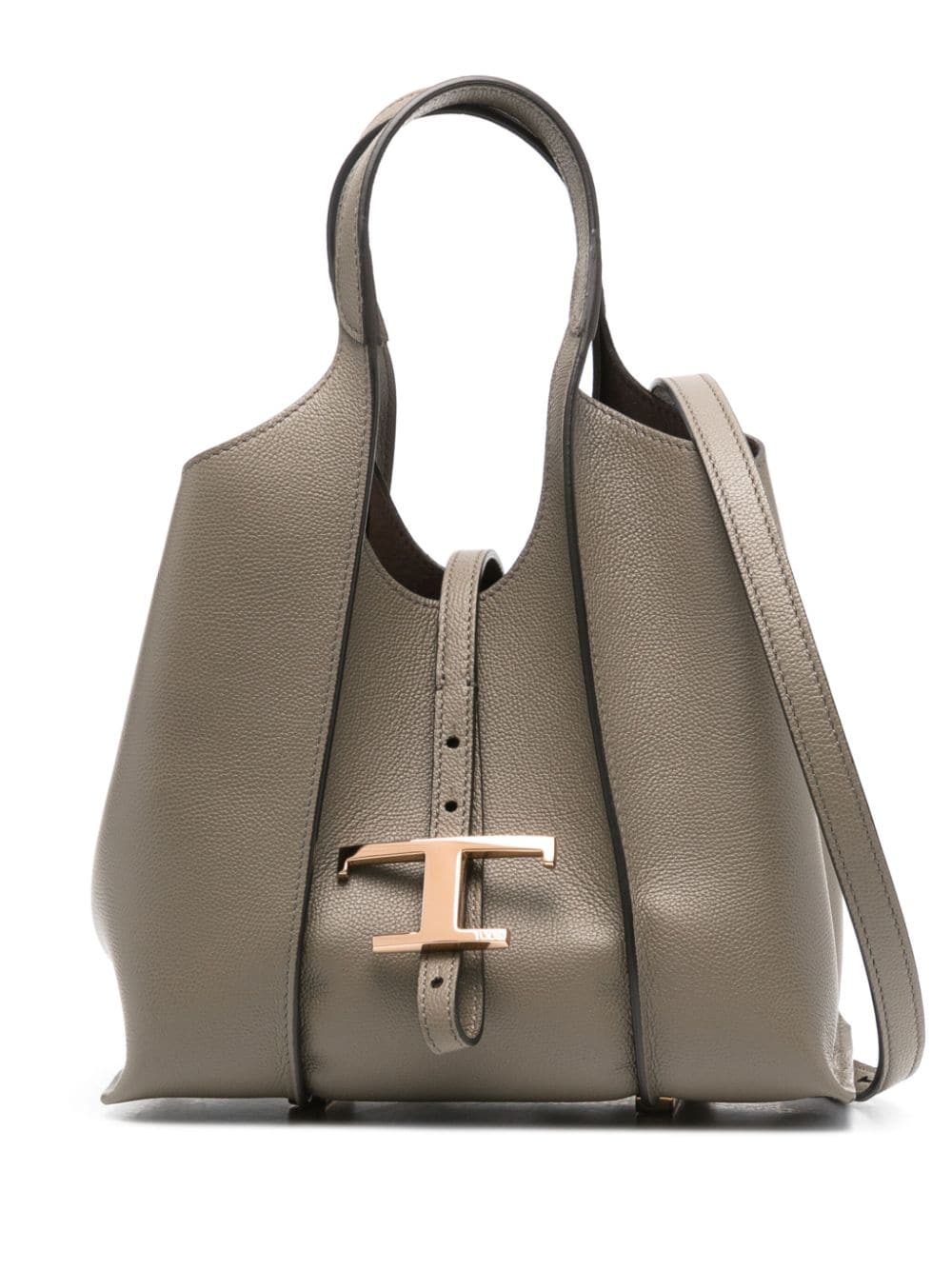 Tod's TOD'S- T Timeless Mini Leather Tote Bag