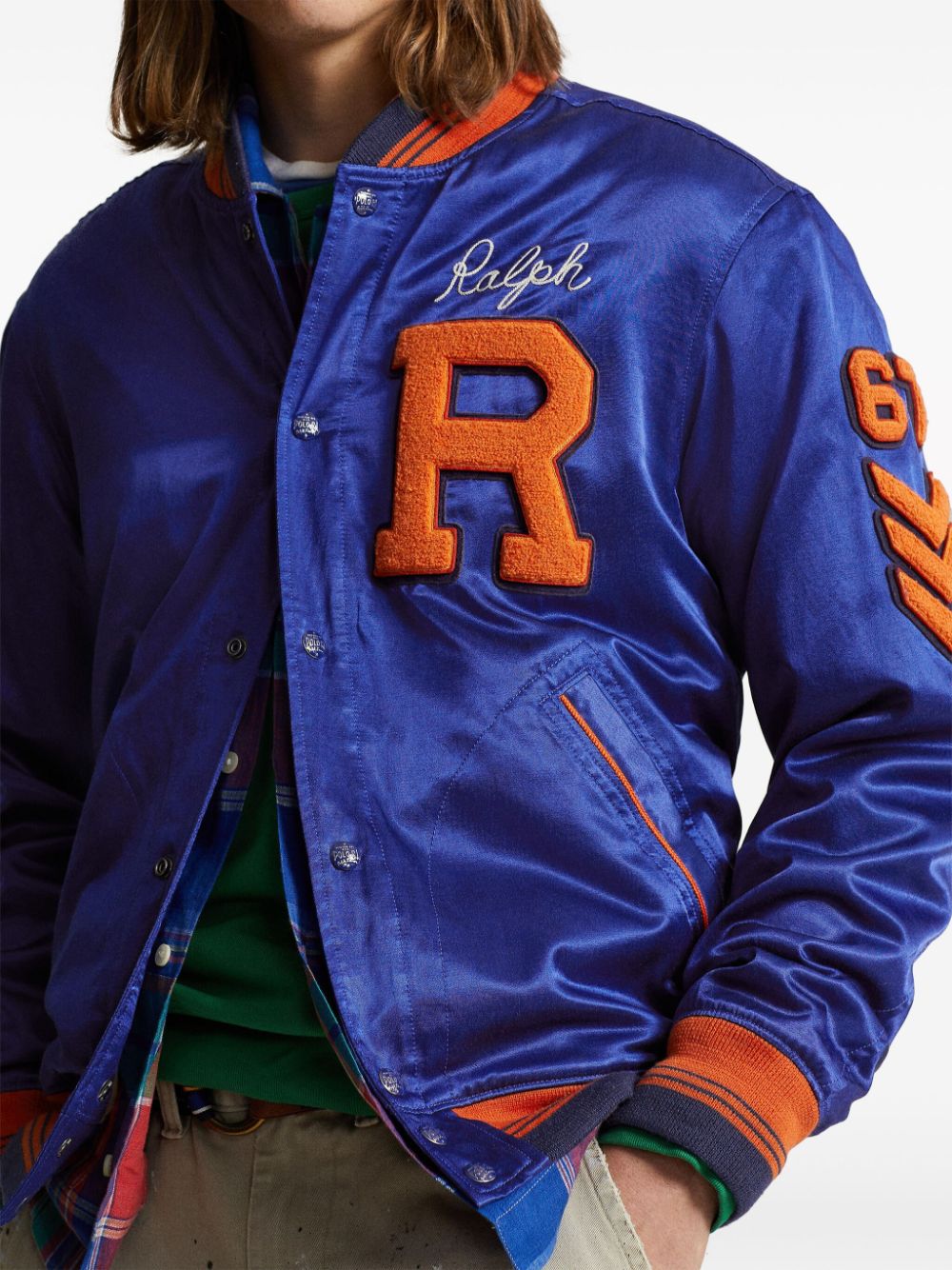 Polo Ralph Lauren POLO RALPH LAUREN- Bomber Jacket With Logo