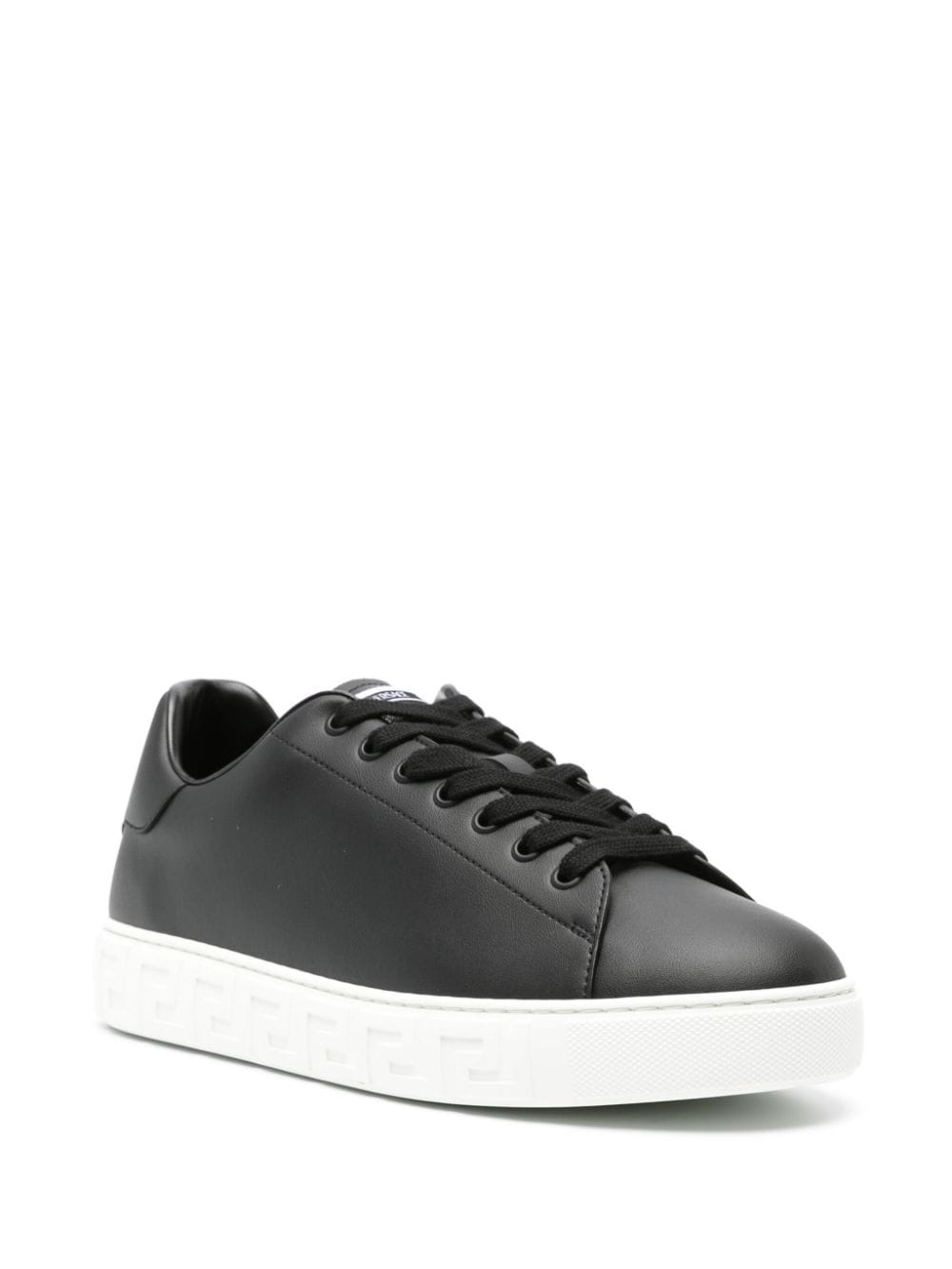 Versace VERSACE- Greca Leather Sneakers