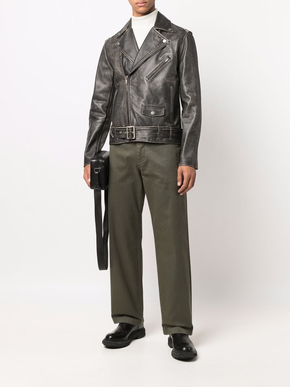 Golden Goose GOLDEN GOOSE- Leather Jacket