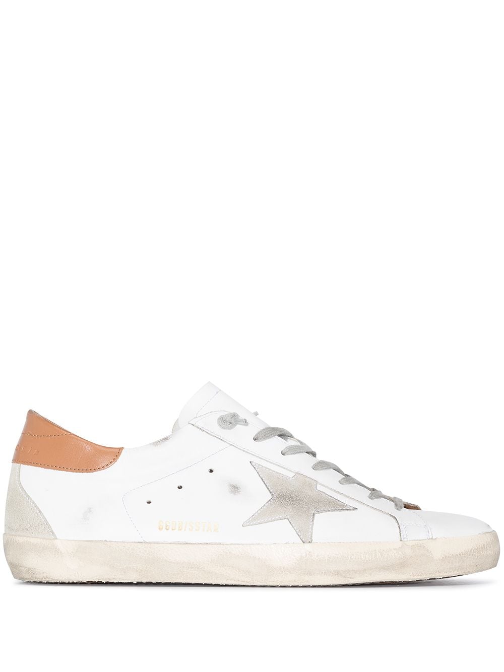 Golden Goose GOLDEN GOOSE- Super-star Leather Sneakers