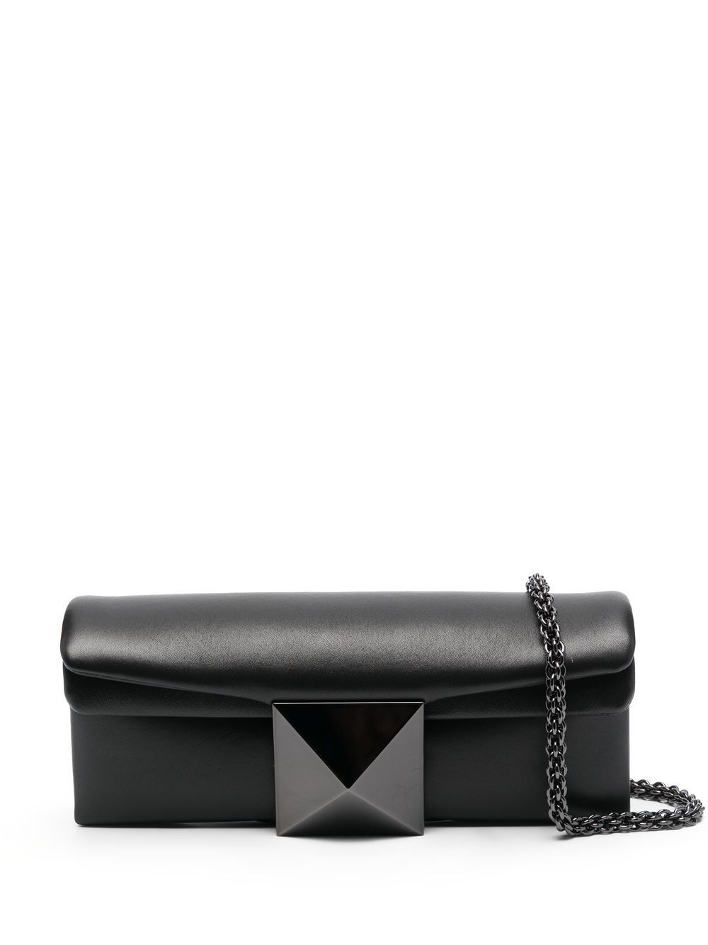 VALENTINO GARAVANI VALENTINO GARAVANI- One Stud Leather Clutch