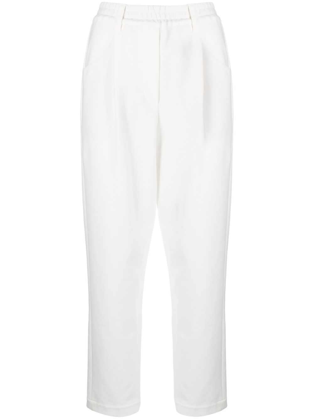 Brunello Cucinelli BRUNELLO CUCINELLI- Cotton Blend Drawstring Trousers