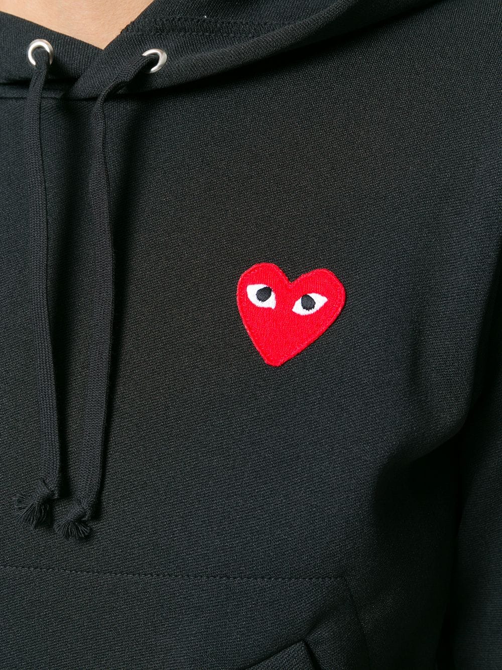 Comme Des Garçons Play COMME DES GARCONS PLAY- Logo Cotton Hoodie