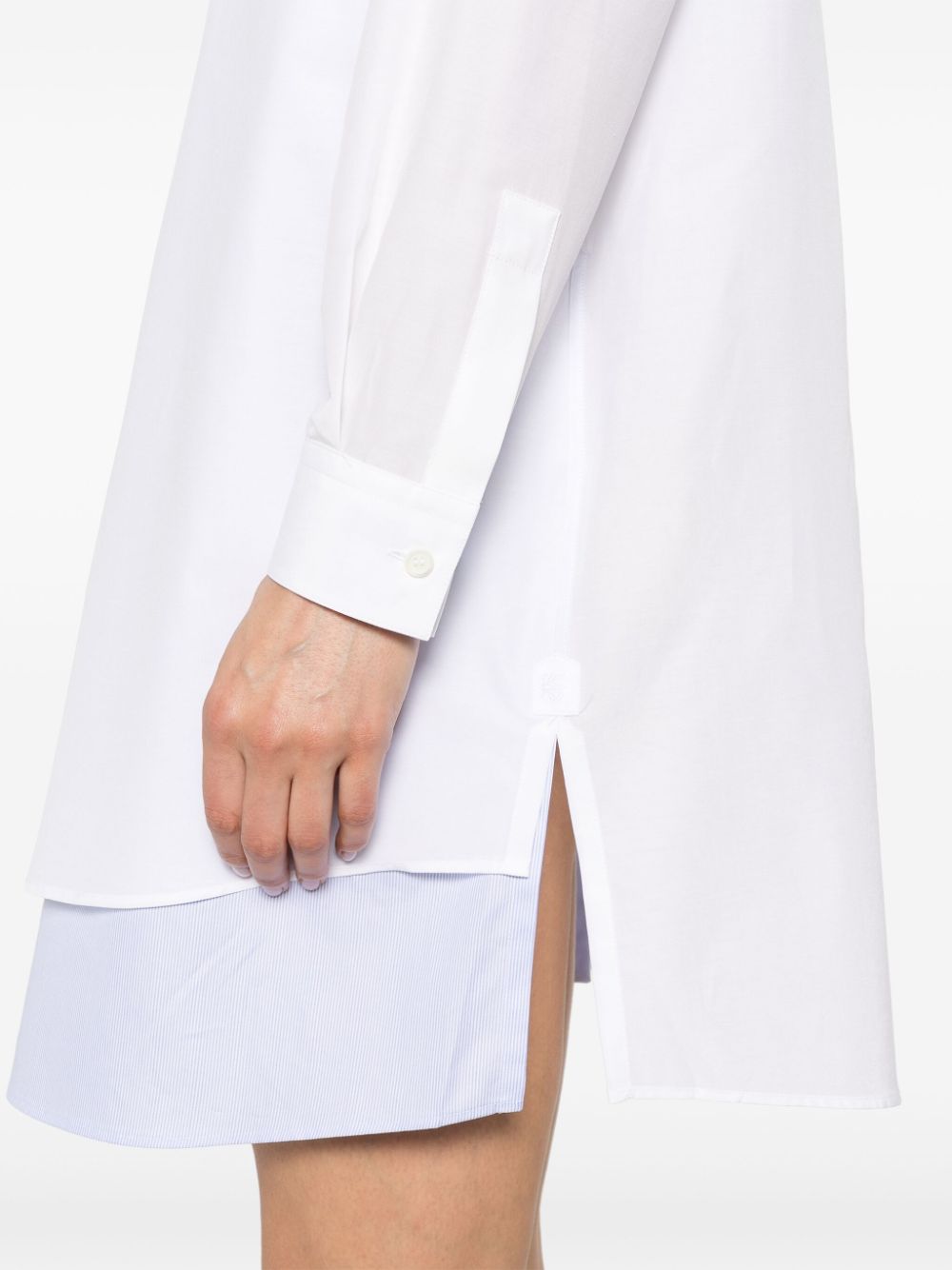 Loewe LOEWE- Cotton And Silk Blend Shirt Dress