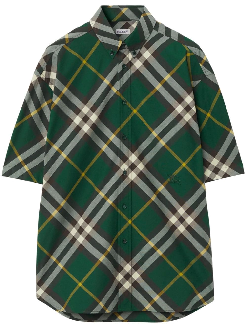 Burberry BURBERRY- Check Motif Cotton Shirt