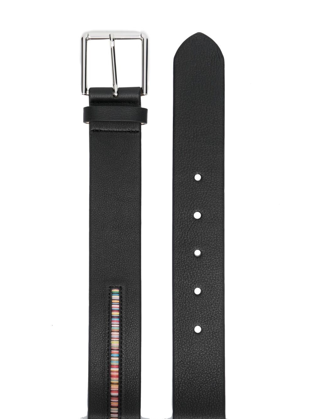 Paul Smith PAUL SMITH- Signature Stripe Leather Belt