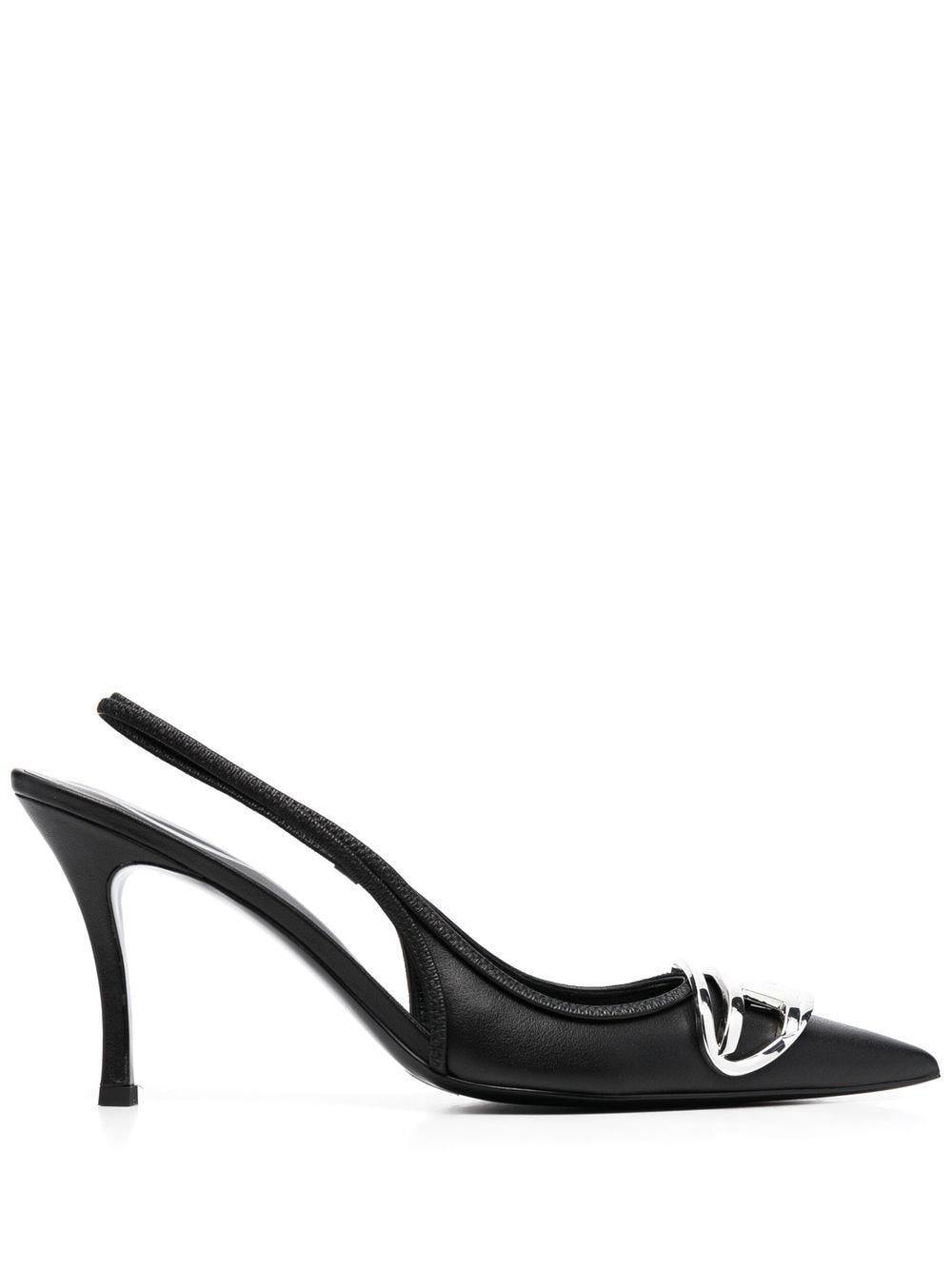 Diesel DIESEL- Venus Leather Slingback Pumps