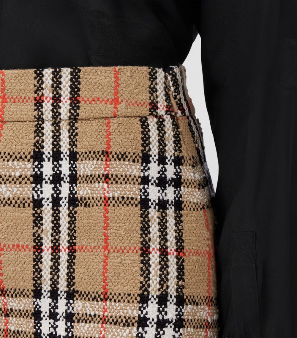 Burberry BURBERRY- Check Motif Skirt